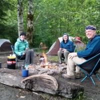 Backpacking in Olympic National Forest