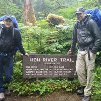 Backpacking in Olympic National Forest